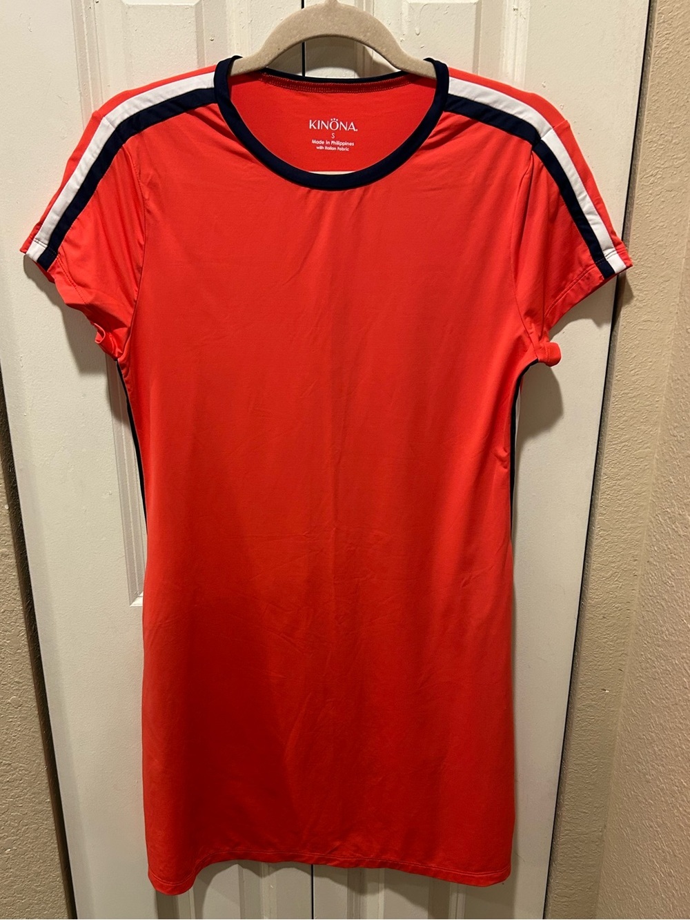 Kinona UPF Golf Dress Red Performance, Small